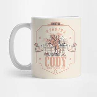 Cody Wyoming wild west town Mug